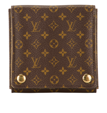 Louis Vuitton Jewellery Pouch, &pound;250, Accessories, Brown, Canvas, Front view